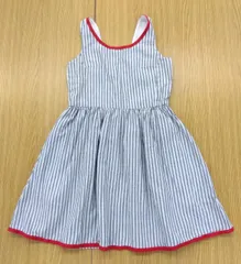 RALPH LAUREN　コットン ストライプワンピース