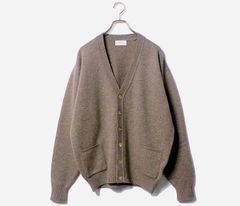 【新品】HERILL（ヘリル）Blacksheep Cardigan 22-080-HL-8160-3 NATURAL / size 3