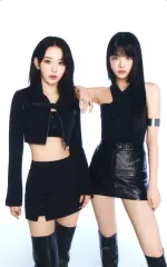 【中古】コレクションカード(女性) 10：LE SSERAFIM/SAKURA(サクラ)・HONG EUNCHAE(ホン・ウンチェ)/「2023 LE SSERAFIM TOUR ‘FLAME RISES’ IN SEOUL」ミニフォトカード