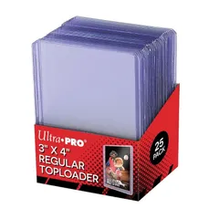 ULTRA PRO 【ウルトラプロ UltraPro 収集用品】 トップローダー レギュラー (クリア) 25枚入りパック (#81222) 0