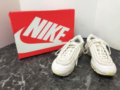 77. NIKE AIR MAX 97 Triple White 25.5㎝ スニーカー 中古