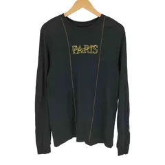 パリサンジェルマン PARIS SAINT GERMAIN 20AW PARIS スウッシュ アウトライン ロゴ 刺繍 L/S Tシャツ メンズ import：M 