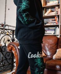 COOKIES CUBAN LINK SWEAT PANTS【BLACK】(クッキーズ アパレル 服 スウェットパンツ)