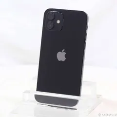 〔中古品〕 iPhone12 64GB ブラック MGHN3J／A SIMフリー【251】