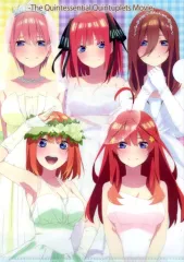 【中古】クリアファイル A柄(集合) A4クリアファイル 「映画 五等分の花嫁」