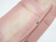 【一輝堂】リサイクル着物 和装小物 帯締め帯揚げセット 平組 金糸 唐織 ぼかし 帯締 帯揚 25w07-9467