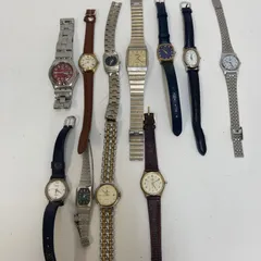＊時計まとめ売り＊11本セイコー　シチズン　スウォッチその他　稼働品　ジャンク品