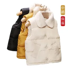 ダウンベスト キッズ 中綿ベスト 裏ボア 女の子 男の子 厚手 ボア ベスト アウターベスト 春秋冬 ライトダウン 子供 ダウンコート 上着 ジャケット 男女兼用 雪遊び 可愛い 保温 防風 通園 通#yz3181