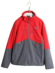 【お得なクーポン配布中!】 ノースフェイス 中綿 ソフトシェル ジャケット メンズ L / The North Face フルジップ アウトドア ナイロン ブルゾン ハイネック ツートン