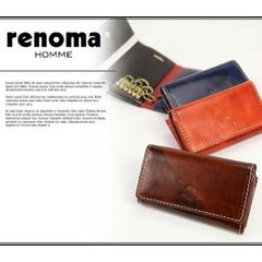 レノマ renoma キーケース 小銭入れ付き 501601