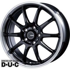 18インチアルミホイール 4本セット【個人宅配送不可】 INFINITY/インフィニティ F10 BK/RP 18-7.0 5-114.3+48 安心JAWA認証