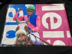 【競馬】シャフリヤール（2021年日本ダービー）ミニゼッケン／福永祐一／JRA 競馬］シャフリヤール（2021年日本ダービー）ミニゼッケン／福永