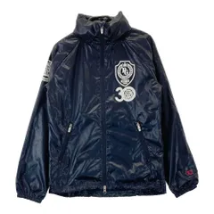 サイズ：0 PEARLY GATES パーリーゲイツ 30周年モデル ジップジャケット ワッペン  ネイビー系 [240101405255] ゴルフウェア レディース ストスト