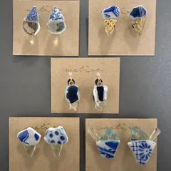 【まゆみ様オーダー品】No.9 No.38 No.55 No.56 No.87 ピアス→ノンホールピアスへ変更