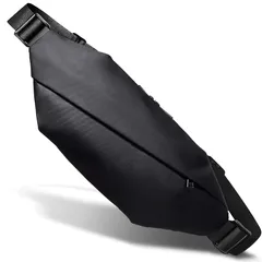 【新品】 [Flechazo] 機能強化3.0］ショルダーバッグ メンズ 斜めがけ ボディバッグ ウエストポーチ セキュリティポーチ コンパクト 小さめ 軽量 スキミング防止 rfid 軽量 撥水 多機能 3way 海外旅行、通勤、スポーツに適用 (機能強 0