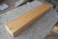 アウトレット ケヤキ(欅)の角材 長さ約59.3cm 幅約10cm 厚さ約6.4cm DIY用 Z648