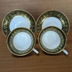レア♡美品 フロレンティーン アラスグリーン オーバル皿