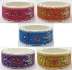 【中古】シール・ステッカー 全5種セット 「ガシャポンくじ も～っと!おジャ魔女どれみ あそーとコレクション マスキングテープ」 C賞