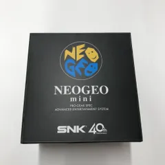 SNK - NEOGEO mini ネオジオ ミニ SNK ソフト４０タイトル 新品未開封 SNK、ミニサイズで40タイトル内蔵の「NEOGEO mini（ネオジオ