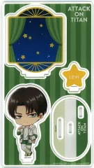 【中古】雑貨 リヴァイ・アッカーマン(パジャマ) ジオラマアクリル ルームウェアver. 「進撃の巨人アニメイトフェア ルームウェアver.」