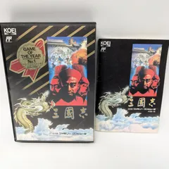 KOEI(コーエー)・『三国志』・外箱・説明書のみ・ファミコン・レトロゲーム・No.240825-31・梱包サイズ60
