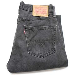 Levi's 505 ダークグレー デニム W36 L29 リーバイス505 W36 L32 色落ちグレーブラック黒デニム - メルカリ