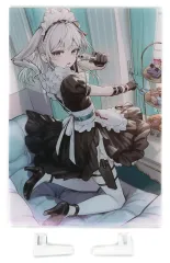 【中古】雑貨 猫麦とろろ(縦KV) アートボード 「バーチャルYouTuber 猫麦とろろ HAPPY BIRTHDAY PARTY in SMILE BASE CAFE」のサムネイル