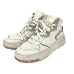 NO NAME ノーネーム 表記サイズ:39  ハイカットスニーカー  ホワイト  レザー レディース　240001107376