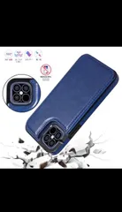 背面カード 収納付き 手帳型スマホケース