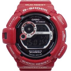 【訳あり品】カシオ G-SHOCK マッドマン メン・イン・レスキューレッド ソーラー電波 メンズ 腕時計 GW-9300RD-4JF【いおき質店】