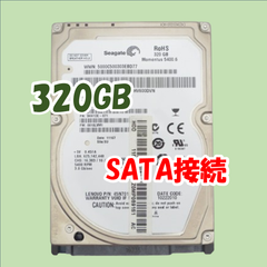 【中古動作品】Seagate 2.5インチ 9.5mm HDD SATA(Serial ATA) 320GB ST9320325AS②