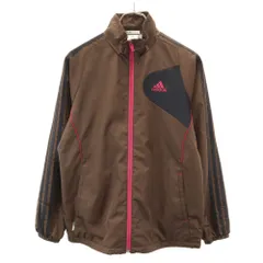アディダス トラックジャケット L ブラウン adidas 裏トリコット レディース
