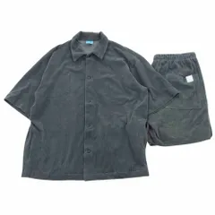 N.HOOLYWOOD エヌハリウッド セットアップ 1223-SH01-002 Ocean Pacific オーシャンパシフィック コーデュロイ ドロップショルダー シャツ パンツ セットアップ 半袖 モスグリーン系 42【中古】のサムネイル