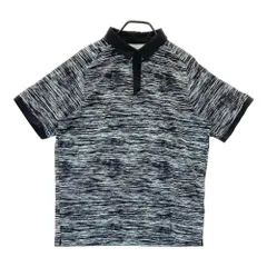 サイズ：XL UNDER ARMOUR アンダーアーマー  半袖ポロシャツ 総柄 ブラック系 [240101350439]# ゴルフウェア メンズ ストスト