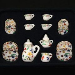 ミニチュア15点セット　ティーセット