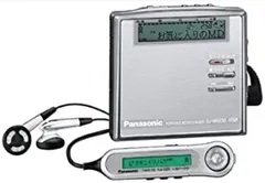 Panasonic ポータブルMDレコーダーSJ-MR230-A ☆パナソニック SJ-MR230☆ポータブルMDレコーダー プレーヤー
