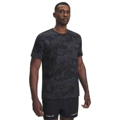 【送料無料】 アンダーアーマー メンズ Tシャツ トップス Men's Under Armour Project Rock Printed Short Sleeve Tee Black