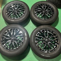WEDS レオニス SK 16インチ 6.5j +40 ブリヂストン レグノ GR-X2 215/60R16 2023年 クラウン マークX CX-3