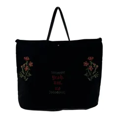 son of the cheeseキャンバス ショルダーバッグ ブラック son of the cheeseキャンバス ショルダーバッグ ブラック