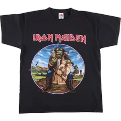 古着 フルーツオブザルーム FRUIT OF THE LOOM IRON MAIDEN アイアンメイデン Valueweight バンドTシャツ バンT メンズM相当/eaa555546のサムネイル