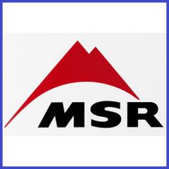 エムエスアール(MSR) アウトドア キャンプ 転写ステッカーM 【日本正規品】