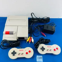 ◇F200【通電動作OK】ニューファミコン 本体 コントローラー×2個 ACアダプター AVケーブル  任天堂 ニンテンドー Nintendo