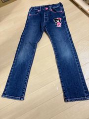 ミキハウス　ダブルビー　ジーンズ　パンツ　120