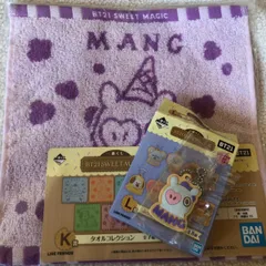 一番くじ　BT21 タオル　チャーム