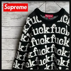 Supreme fuck Everybody sweater キムタク着 私物 - メルカリ