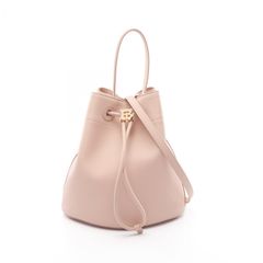 バーバリー BURBERRY ハンドバッグ TBバケット スモール ピンク レザー TBバケット レディース Used A