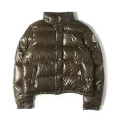 MONCLER モンクレール ジャケット サイズ:2 シャイニーナイロン ダウンジャケット (EVEREST 41310/60/68950) / エベレスト カーキ アウター ブルゾン 上着【メンズ】のサムネイル