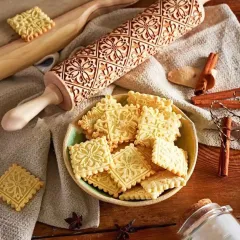 Amazon | 【生地がくっつきにくい】JE marble めん棒 製菓道具
