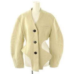 エンフォルド　ベージュ ウエスト絞りジャケット エンフォルド ベージュ ウエスト絞りジャケット 2025年最新】ENFOLD