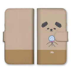 Galaxy A55 5G SC-53E ケース 手帳型 ギャラクシー A55 スマホケース ゆるキャラ イラスト あにまる キャンディ パンダ ブタ ウサギ イヌ ニワトリ かわいい 動物 カラー04